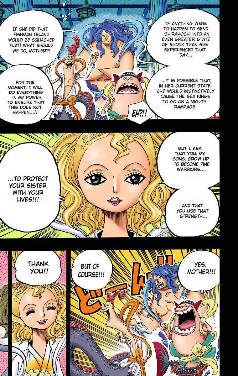 One Piece - Digital Colored Comics Chapter 681 12